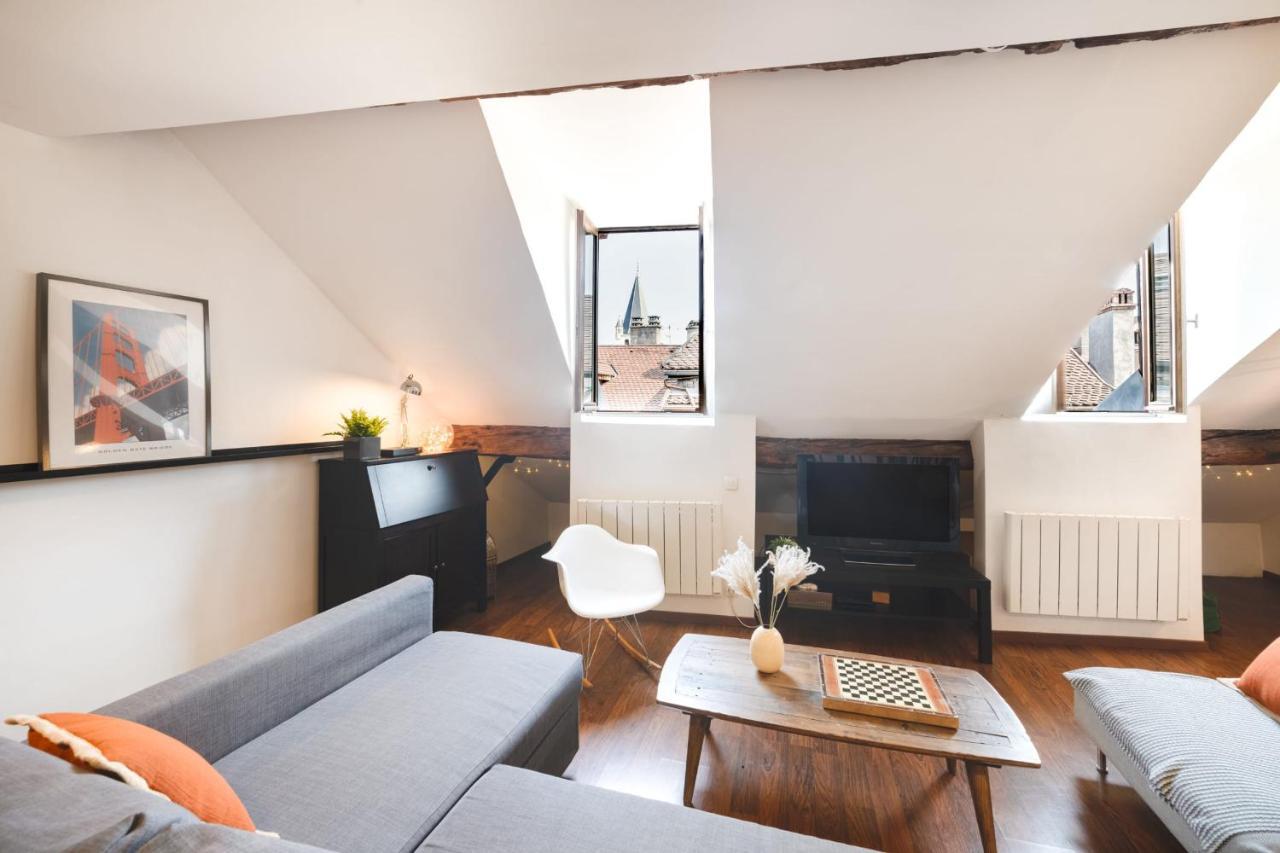 Le Philosophe - Flat In The Heart Of Annecy'S Old Town Apartment Luaran gambar